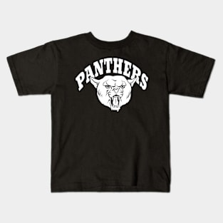 Panther Mascot Kids T-Shirt